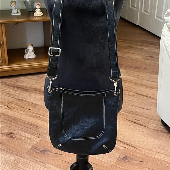 Longchamp leather crossbody bag - Picture 2 of 8